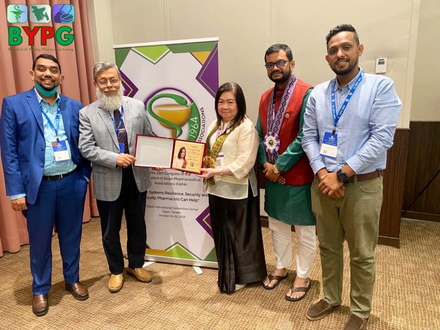 FAPA–BPS–BYPG Meeting at Taiwan